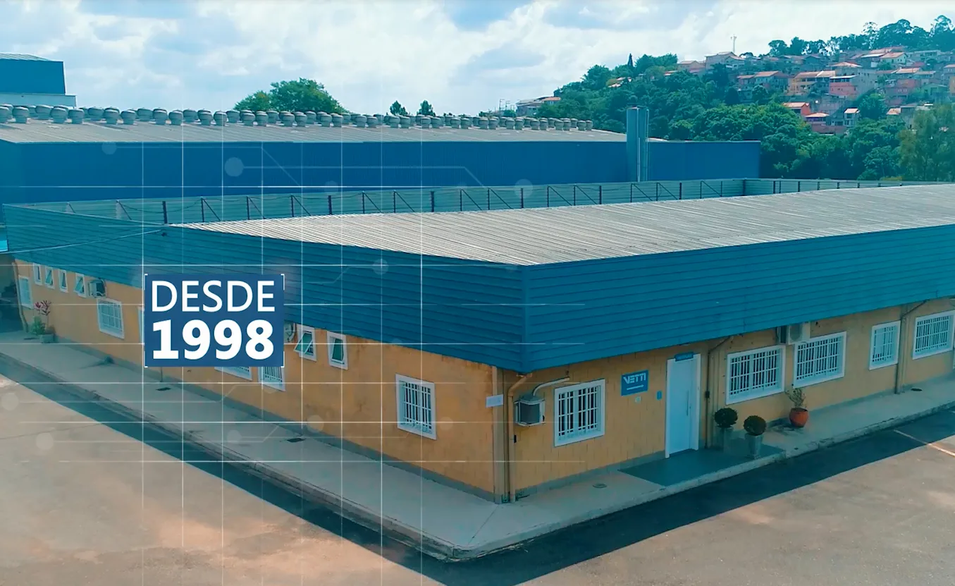 Fábrica da Vetti Tecnologia em São Roque, São Paulo