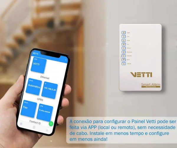 Vetti Config PRO em computador e smartphone